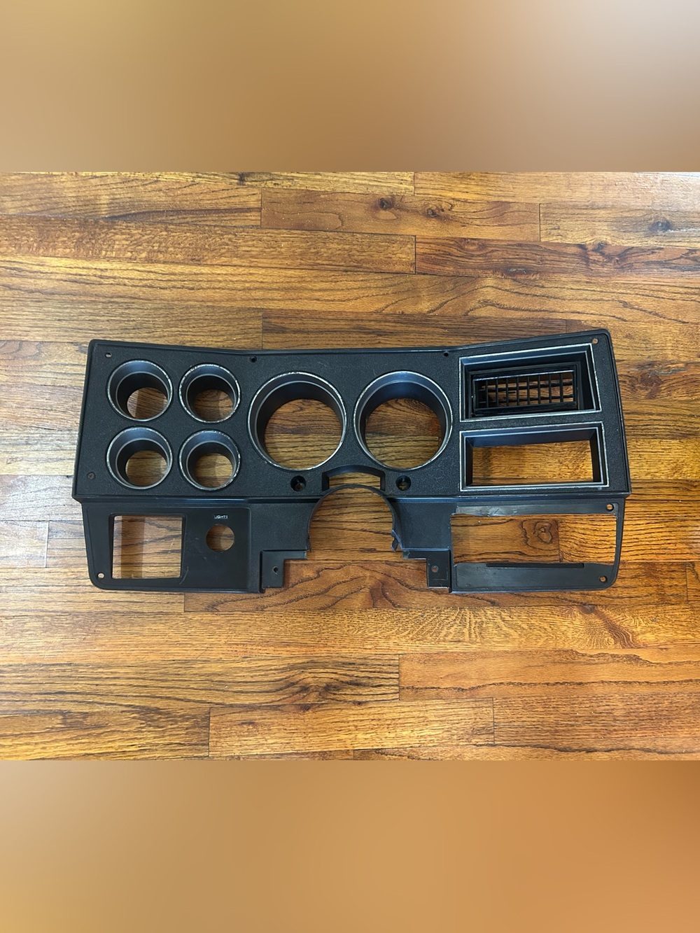 1981-87 Chev GMC Instrument Cluster Dash Gauge Bezel C10 K5 K10 Squarebody Blac